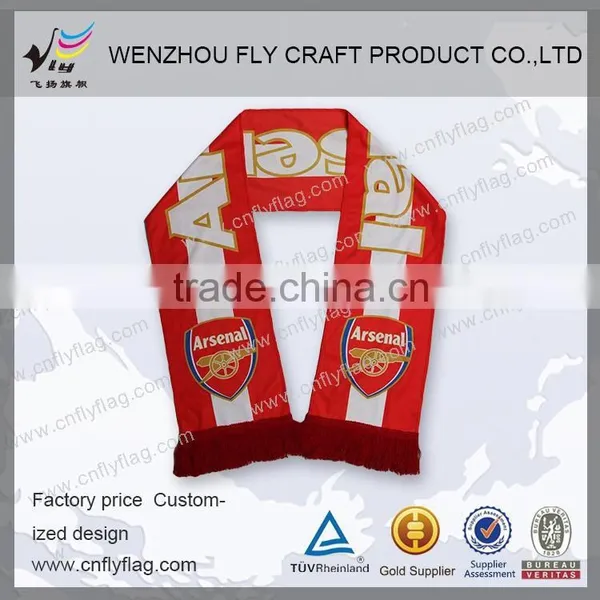 Bottom Price Professional Football Fan Scarf for Games