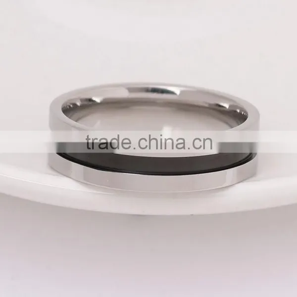 Wholesale 316L Stainless Steel Fashion Wedding Ring Surgical Steel Jewelry photo-2