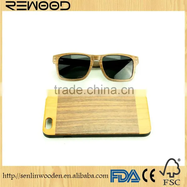 Eco Friendly Personalized Wooden Cell Phone Case Natural Bamboo photo-4