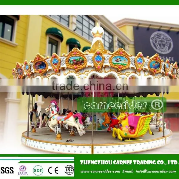 Fairground Hot Sale Electrical Equipment Merry go Round Rides for Kids! photo-2