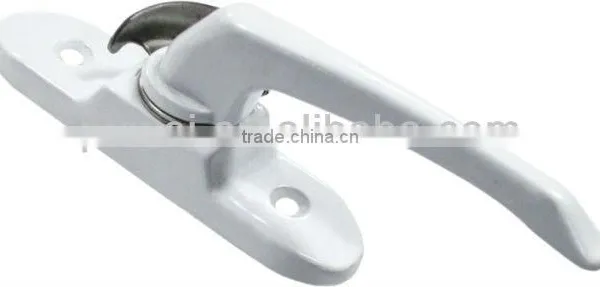 Sliding Window Lock Half Moon Lock Crescent Window Lock Window Handle for PVC or Aluminum Window and Door photo-2