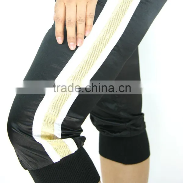 Women Short Sport Jogging Suit Poplin Shiny Emb. & Print Full Zipper Hooded photo-6