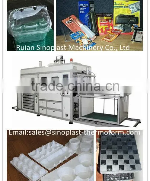 SPV700/1200ZK Automatic Plastic Hinged Containers Making Machine