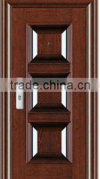Cheap Room Metal Steel Door Flush Door High Definition Steel Door photo-2