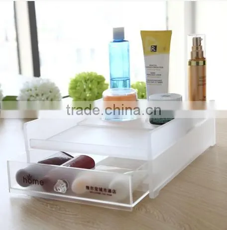 Wholesale Hight Quality Acrylic Makeup Organizer With Drawers photo-3