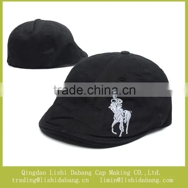 100%cotton Twill Peaked Cap Beret Cap
