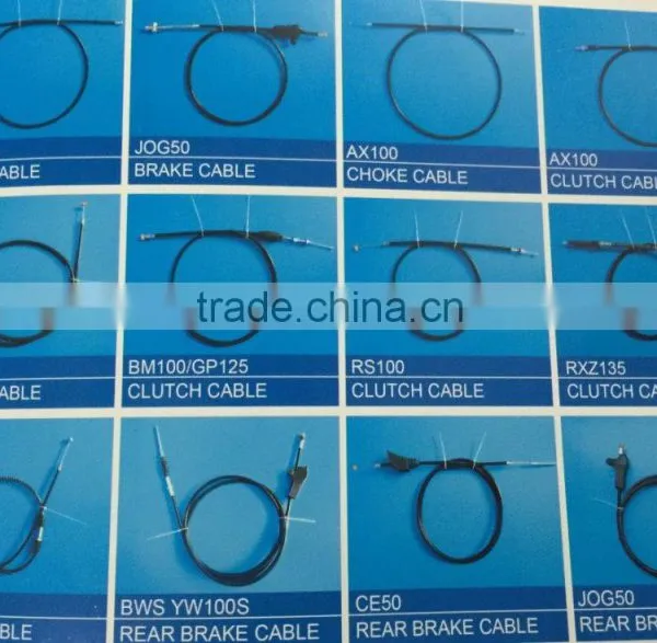 CG125 CG150 AX100 Motorcycle Throttle Cable Brake Cable Clutch Cable Speedometer Cable photo-5