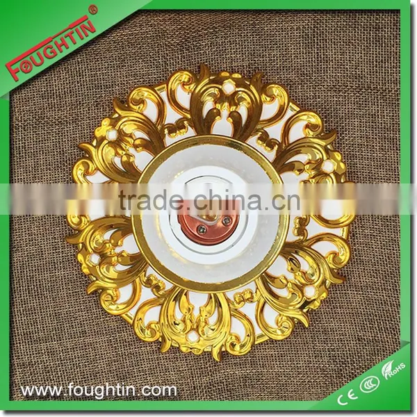 E27 Lamp Holder Big Base Golden Flower Type Electrical Lamp Holder Bracket photo-5