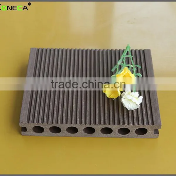 Outdoor Patio Decking Wood Floor Covering Anti-UV Bois Composite WPC Flooring photo-5