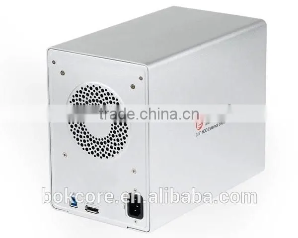 5 Bay 3.5'' HDD Enclosure, 5 Bay 3.5 External Usb 3.0 Hdd Enclosure High Quality External 3.0 3.5 External Enclosure photo-2