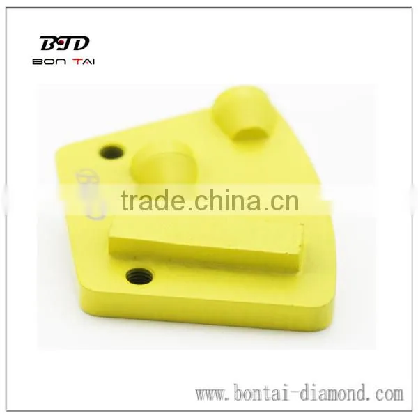 PCD Diamond Grinding Pads - 2pcs 1/3 Round PCD & 1 Bar Diamond Segment photo-5