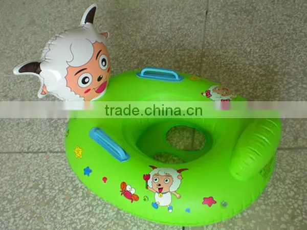 Fashionable Lovely Cute Popular Pvc Boat Floating Ring for Baby