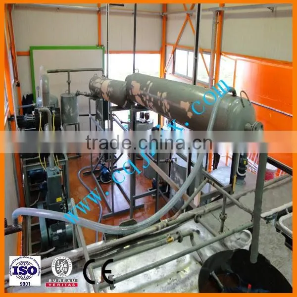 Latest Technology Black Car /truck Engine Oil Distillation System for New Base Oil ! Made in China ZSA Waste Oil Cleaning Device photo-2