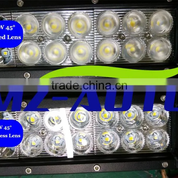 MZ 06A Led off Road Light Bar 144W 60 45 Degree Flood 30 Degree Spot Truck Light IP67 CE China Factory Direct Wholesales Price photo-5