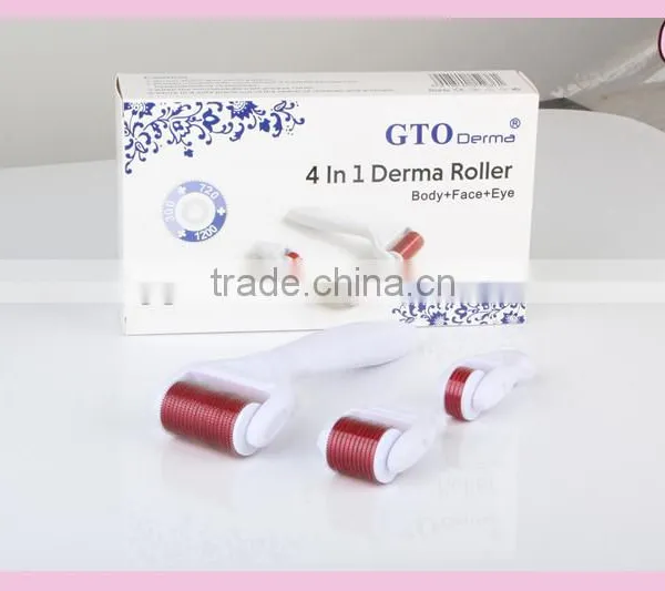 GTO Derma Roller Titanium 4 in 1 in White Color photo-6