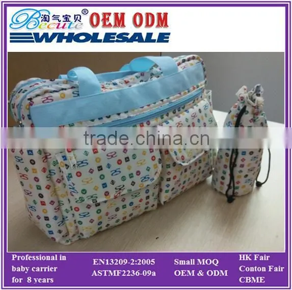 Customized 3 in 1 backpack baby diaper bag