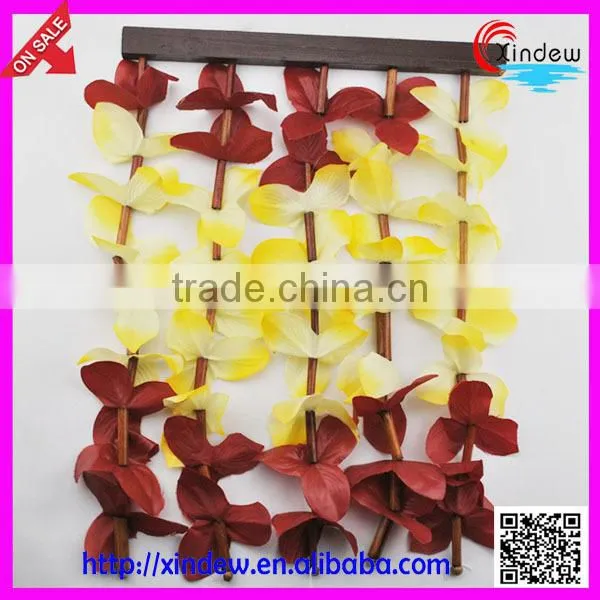 Plastic Window Curtains Leaf Bamboo Curtain Home Decorations Curtain XDCZ-006