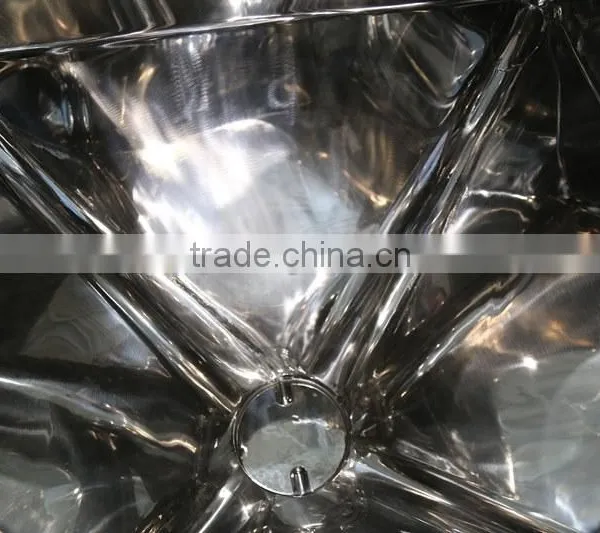 Stainless Steel Square Hopper With Movable WheelsStainless Steel Square Hopper With Movable Wheels photo-2