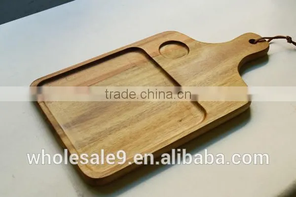 2015 New High Quality Handmade Decorative Wooden Breakfast Tray photo-3