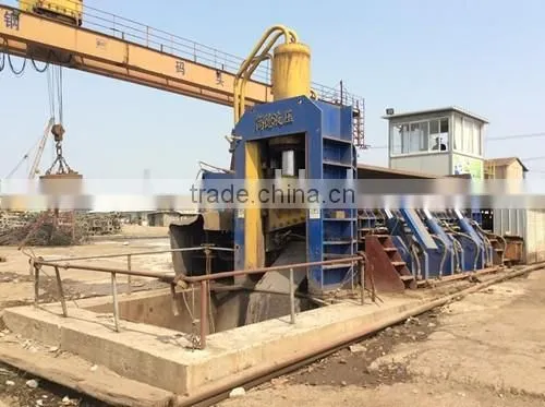 Large-scale Hydraulic Metal Iron Scrap Metal Shear Baler Machine photo-4