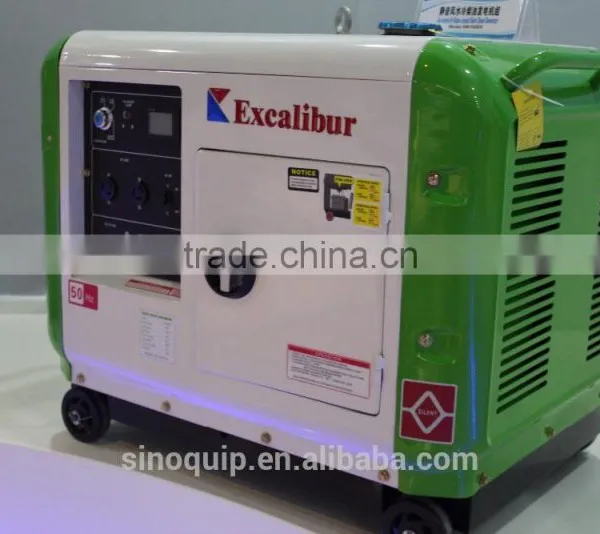 New Performance Model SS7500DS-1 5500w Mini Movable Single Phase Super Silent Diesel Generator For Daily Use photo-2