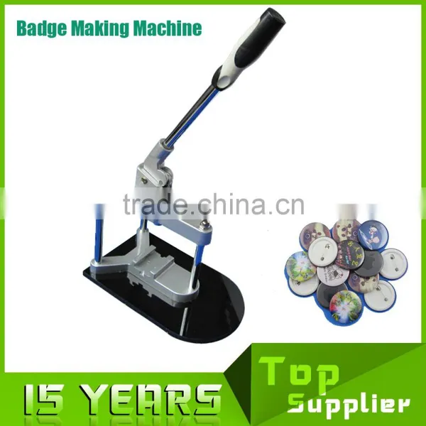 2016 High Quality Customed Plastic & Metal Badge Maker Machine photo-3