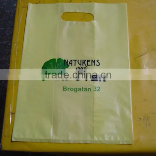 Colorful Printed LDPE Die Cut Handle Plastic Bags photo-2