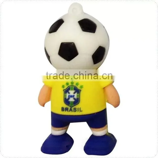 Wholesale 2GB/4GB/8GB The World Cup Football Player Usb Flash Drive photo-2