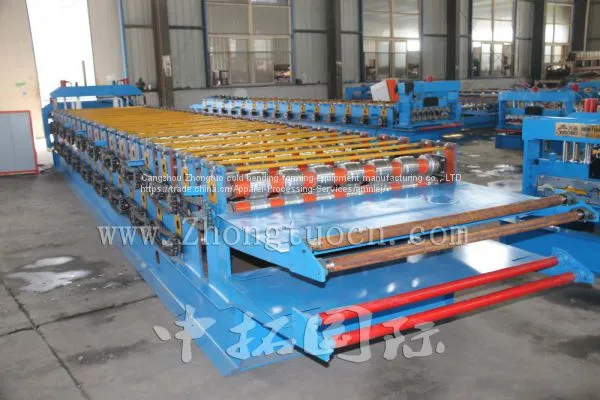 Special 2015 New Design Double Layer Roll Forming Machine photo-2