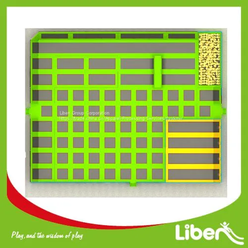 Large Used Trampoline Park for Kids photo-3