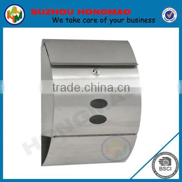 Stainless Steel Metal Mailboxes Wall Mounted Letterbox photo-5