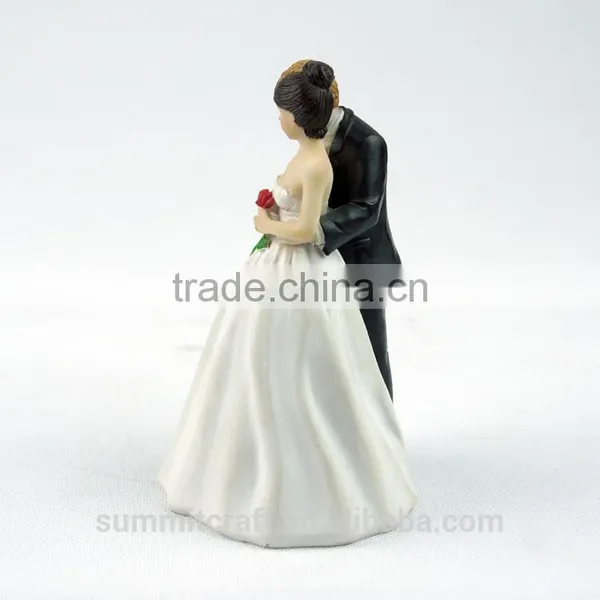 Resin Wedding Cake Toppers Bride and Groom Figurines photo-3