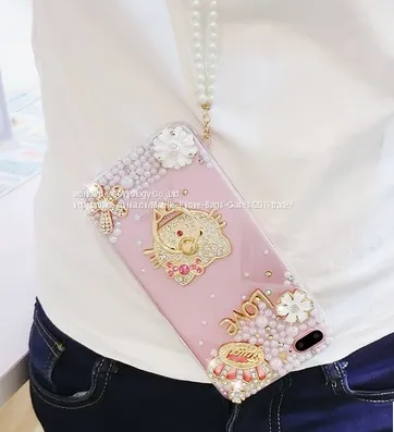 Ring Holder Silicone Cell Phone Cover Case Diamond Mobile Phone Cases for IPhone7/7Plus/6/6s/6plus/6splus Soft TPU Case photo-3
