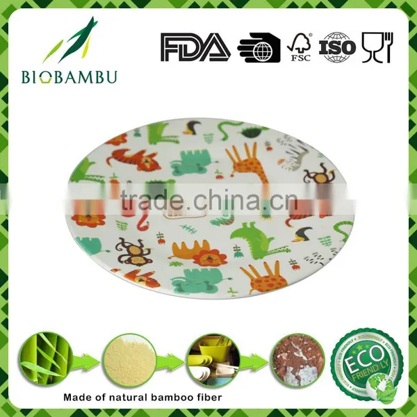 China Supplier Natural Bamboo Fiber Eco Friendly Kitchenware Dishes photo-3