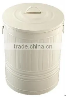 75L Zinc Plated Garbage Bin photo-3