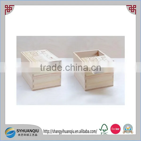 Wood Makeup Box Balsa Wood Boxes