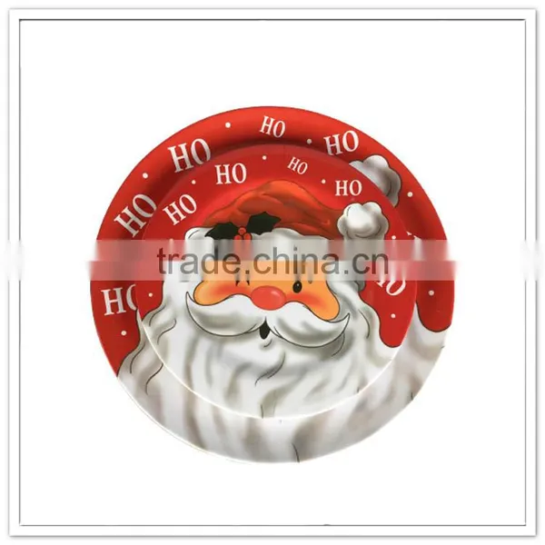 FDA Custom Size Wholesale Christmas Design, Holiday Tableware Unbreakable Melamine Christmas Snowman Bowl photo-5