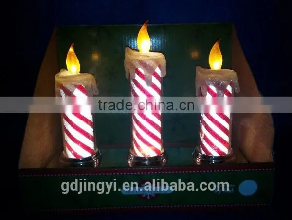 LED Light Acrylic Colorful Candle Table Decoration for 2015 photo-2