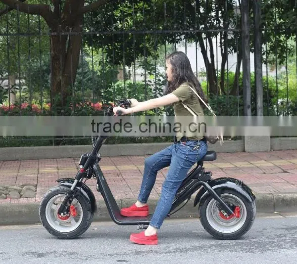 Baogl 800w-2000w Motor Electric Citycoco Scooter Style Motorbike With ce photo-2