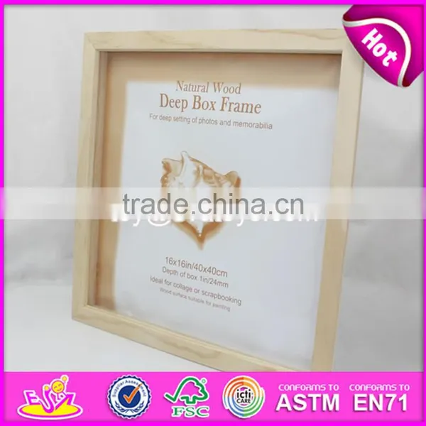 Wholesale Cheap Classic Wooden Picture Frames With Customize Logo W09A005 photo-2