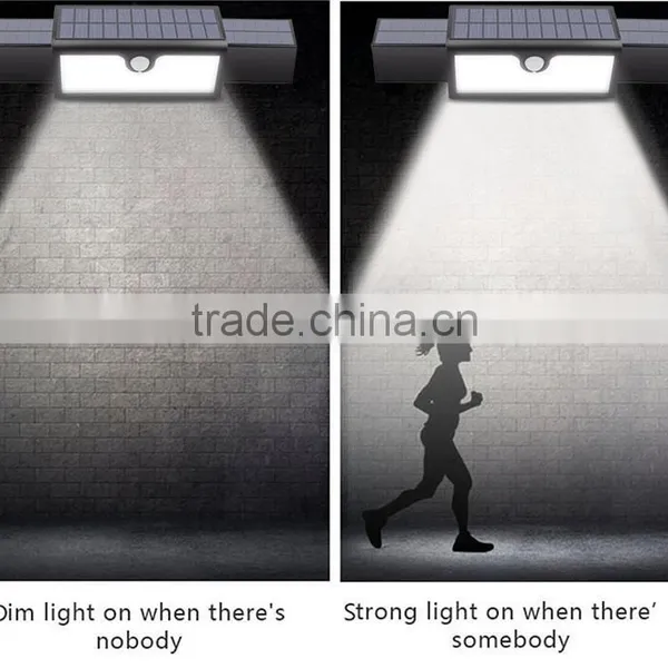 Wall Outdoor Led Gardens Lamp Solar Garden Lamp With Infrared Sensor photo-6