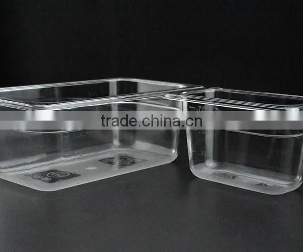 Kitchen Strorage Pan Food Box Transparent Plastic gn Pans photo-2