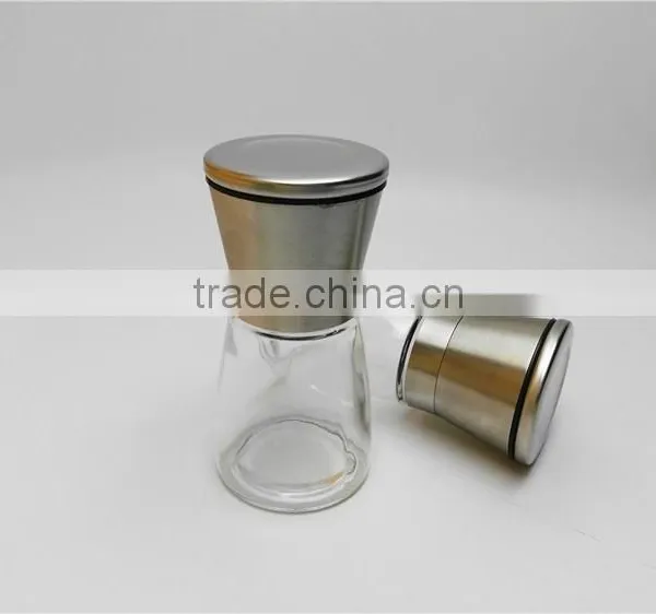 Amazon Top Selling 18/8 Stainless Steel Salt and Pepper Grinder Set photo-6