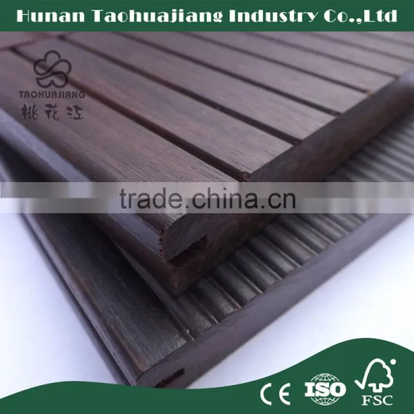 Eco Forest Strand Woven Bamboo Decking For Outdoor Use photo-4