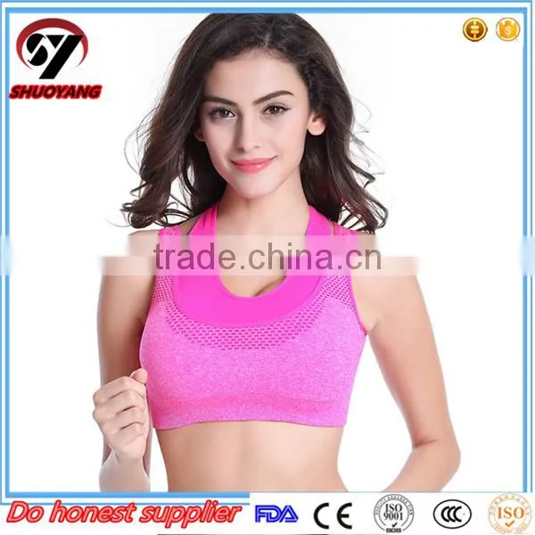 2016 New Fashion Best Quality Yoga Sports Women Sexy Bra photo-3