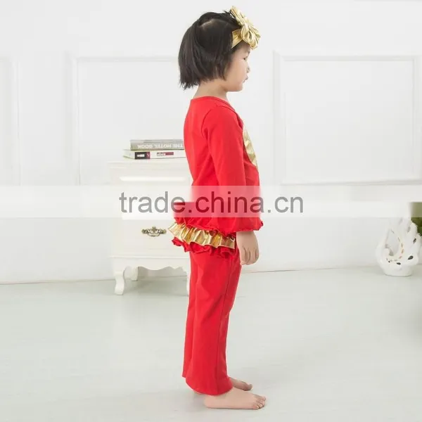 Wholesale Kids Clothing Two Pieces Set , Autumn Kids Clothing Set , Baby Girl Boutique Clothing Sets photo-2