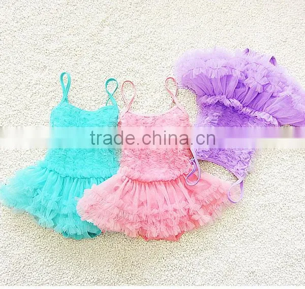 Baby Solid Color Lace Bikini New One Piece Swimming Wear Girl Bathing Suit for Summer Girl Swimming Suit photo-3