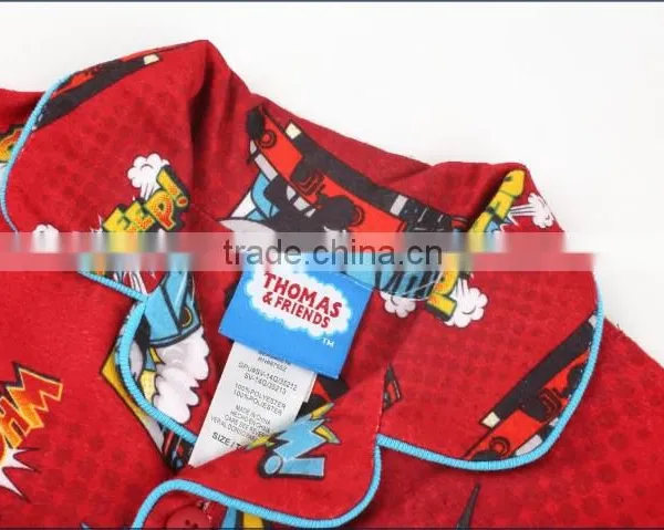 Boy Fall Night Suits Thomas Train photo-3