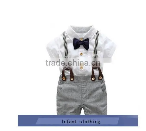 2018 New Summer Infant Bodysuit Clothing Vest Clothing Pant Clothing