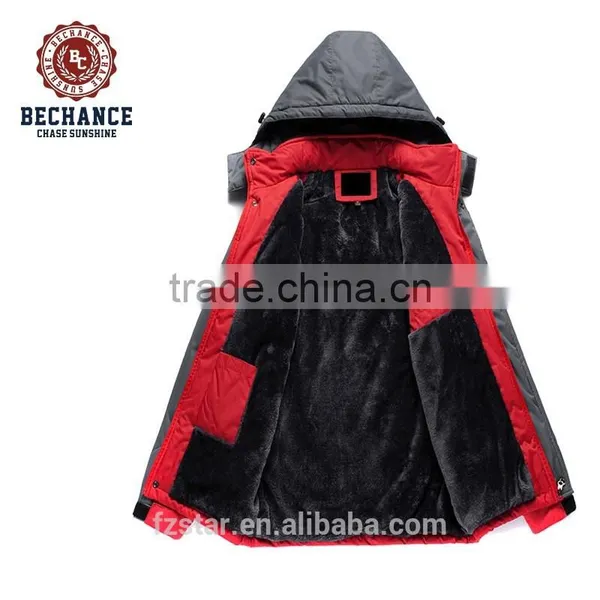 Custom-made Man Winter Outdoor Long Thick Padded Jacket X0003 photo-3